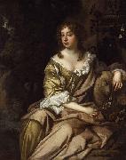 Sir Peter Lely Possibly portrait of Nell Gwyn oil painting artist